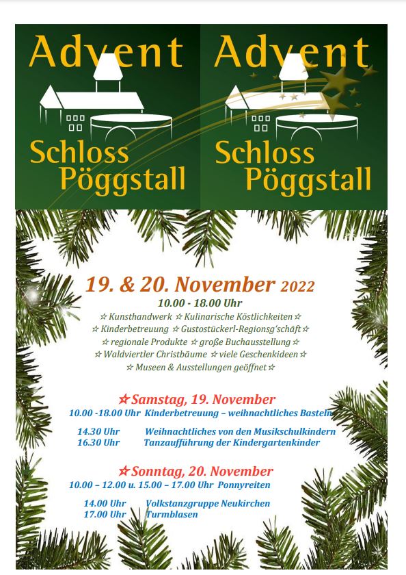 You are currently viewing Advent im Schloss Pöggstall