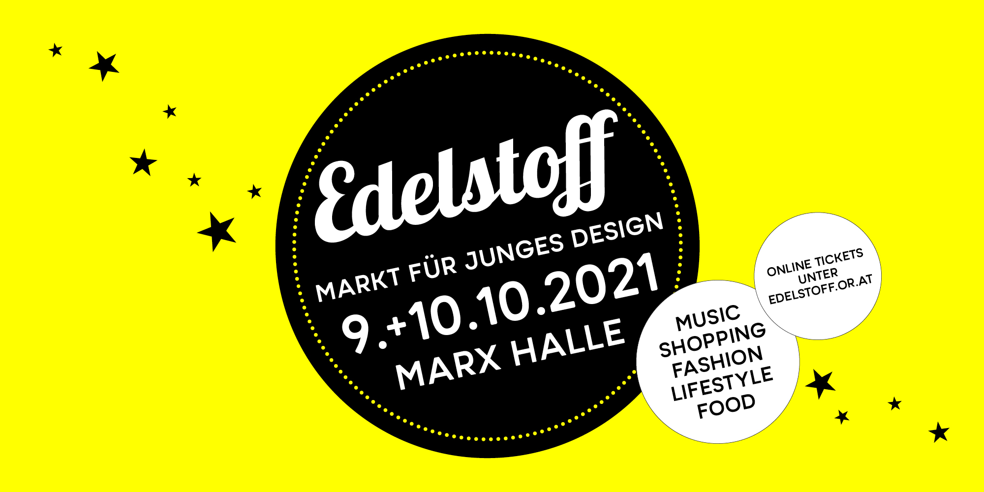 Sie betrachten gerade Edelstoff Herbstmarkt – Markt für junges Design