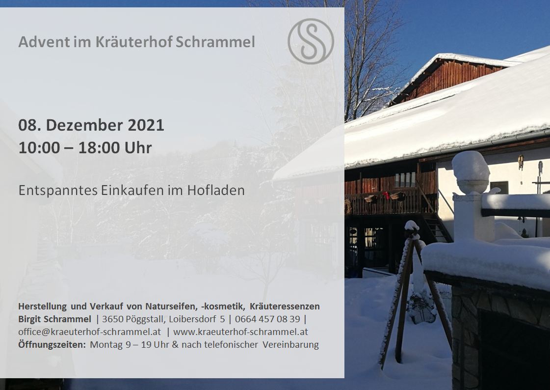 Sie betrachten gerade Advent im Kräuterhof Schrammel