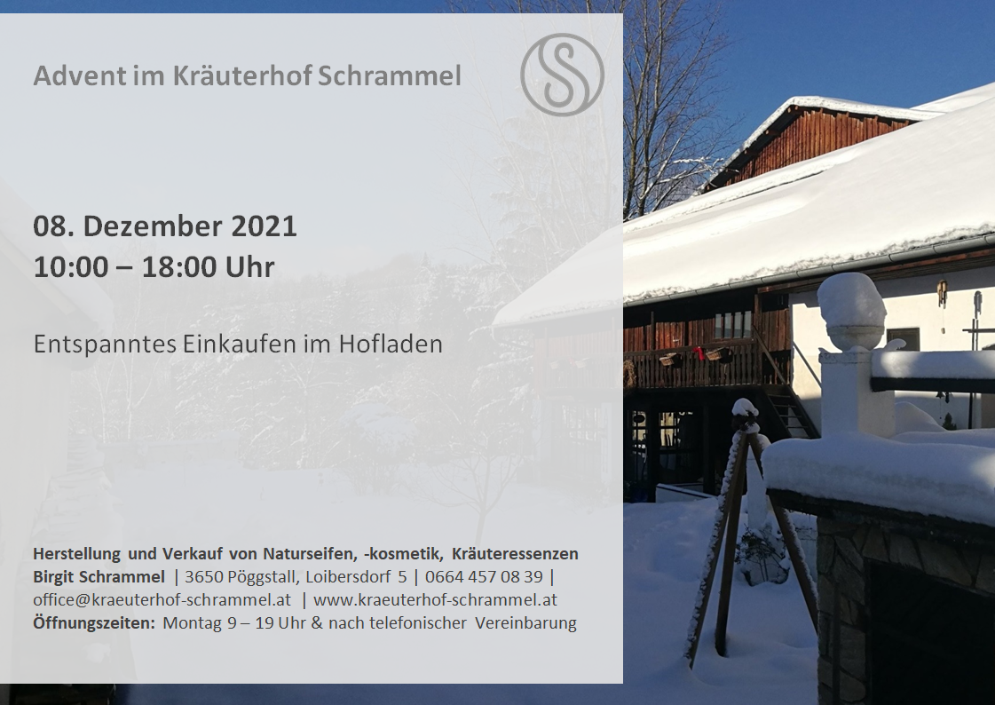 You are currently viewing Advent im Kräuterhof Schrammel