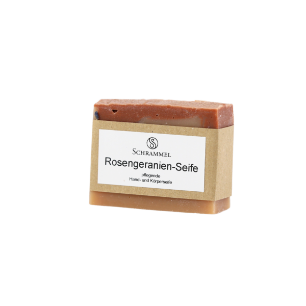 Rosengeranien-Seife 100g – Bild 2