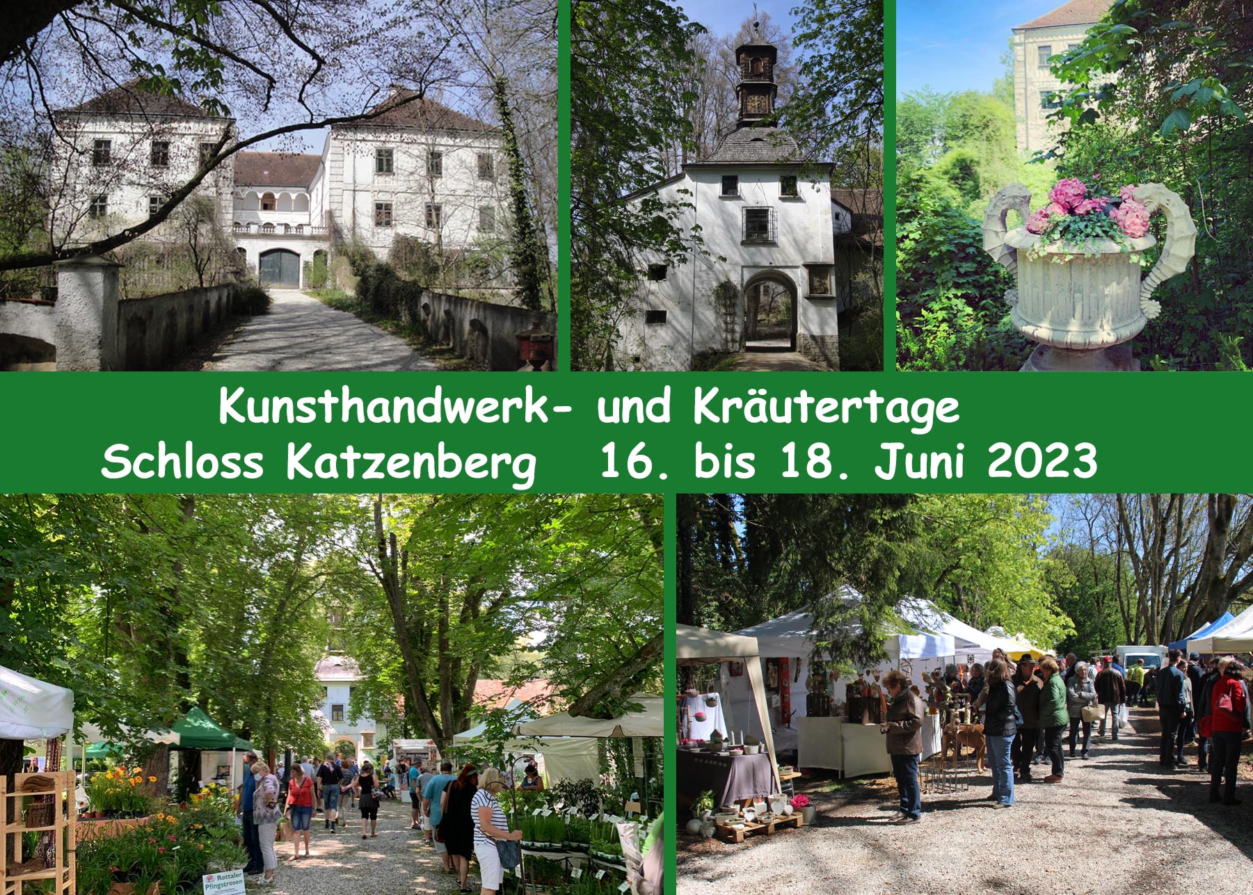 Sie betrachten gerade Kunsthandwerk- und Kräutertage auf Schloss Katzenberg