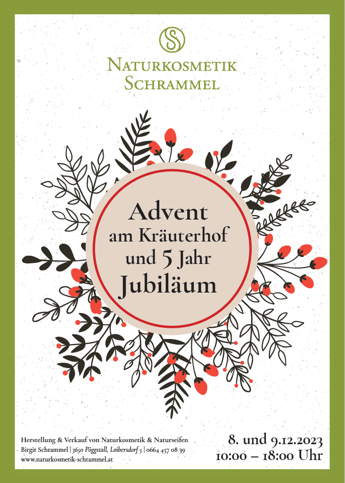 You are currently viewing Advent am Kräuterhof und 5 Jahr Jubiläum